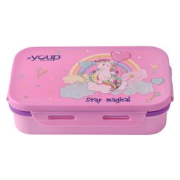 Youp stainless steel pink color kids lunch box Interval - 500 ml-image-7