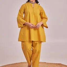 TARA-C-TARA Pure Cotton Top With Trousers Co-ords-image-33