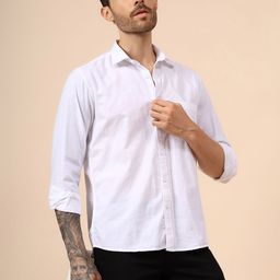 Cantabil Spread Collar Long Sleeves Comfort Shirt-image-24