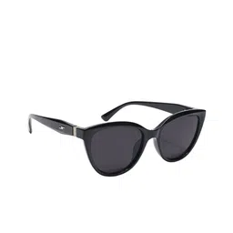 Eyejack Unisex Cateye Sunglasses with UV Protected Lens 90151CL759-Black-22