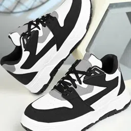kadak collection Black Casual Lace-Ups Sneakers-image-97