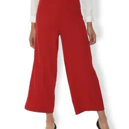 Van Heusen Red Regular Fit Trousers-35