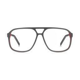 HUGO Grey Square Eye Frames for Men image 2