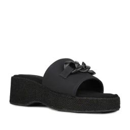 Inc.5 Women's Black Casual Wedges-image-18