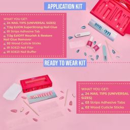 SOEZI Toezi Reusable Press On Nails Application Kit - Peachy Fuzz image 2