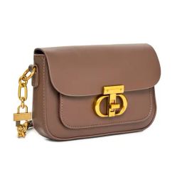 Styli Brown Cross Body Bag-image-12