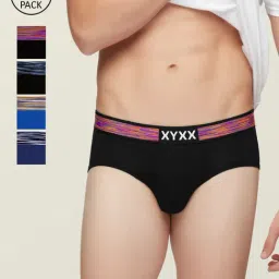 XYXX Multicolor Briefs - Pack of 5-image-18