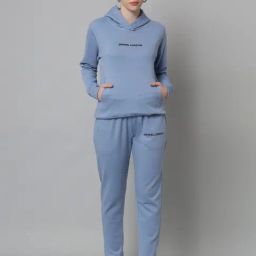 GRIFFEL Blue Regular Fit Track Suit-image-8