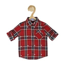 allen solly junior Allen Solly Kids Multicolor Checks Full Sleeves Shirt-picture-39