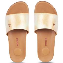 Mochi Women's Tan Slides-picture-44