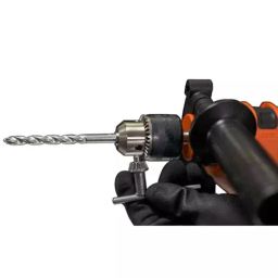 Black+Decker 13 mm 550 W Variable Speed Reversible Hammer Drill Machine with Accessories, KR554RE-IN image 2