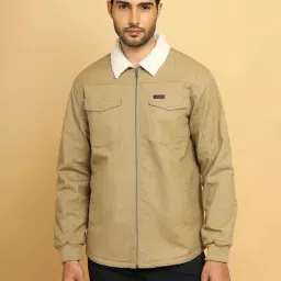 ATG By Wrangler Brown Regular Fit Canvas Jacket-image-45