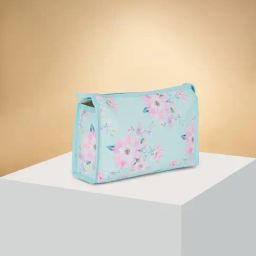 Forever Glam by Pantaloons Aqua Printed Small Pouch-33