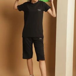 Vimal Jonney Black Regular Fit Mid Rise Capris-image-13