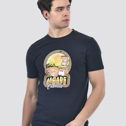 CAMLA Men Printed Applique T-shirt-picture-48