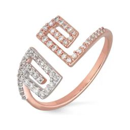 Malabar Gold and Diamonds 18k Rose Gold Diamond Cocktail Ring for Women-image-28