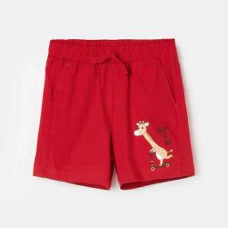 Juniors by Lifestyle Red Cotton Printed Shorts-picture-28