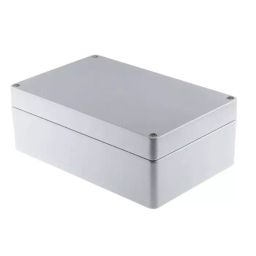 RS PRO Grey Die Cast Aluminium Enclosure, IP66, Grey Lid, 280 x 180 x 100 mm Model No 8463002-image-89