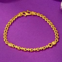P.N.Gadgil Jewellers 22 Karat BSI Hallmarked Yellow Bracelet For Kids-image-88