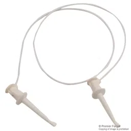 POMONA Test Lead, White, 610 mm, 60V, 5A, 3781-24-9-19