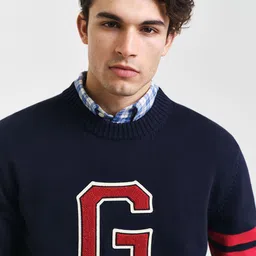 GANT Men Typography Printed Pullover-image-33