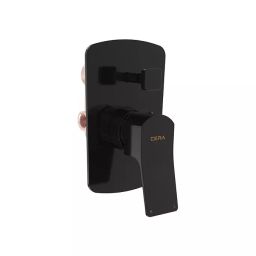 CERA Sylvina Basin Mixer Single Lever Wall Mount PVD Finish Black Matte, F1021721BM-image-61
