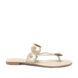 Forever Glam by Pantaloons Women Ivory Thongs-image-53
