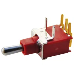 MULTICOMP PRO Toggle Switches SWITCH, TOGGLE, SPDT, MOM-OFF-MOM, 2AS4T2A1M6RE-18