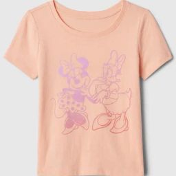GAP Girls Peach Cotton Graphic T-Shirt-image-38