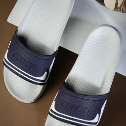 Asian Men's Navy Slides-picture-23