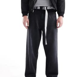 Rare Rabbit Grey Comfort Fit Solid Jeans-image-83
