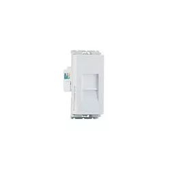 Philips 1 Module RJ45 Connector with Socket Durro White, 913713990601-picture-1