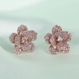 Estele Women Floral Studs Earrings-46