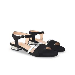 Shoetopia Embellished Party Kitten Sandals-15