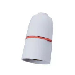 HOSPER B22 Skirt Pendent Holder White, H475G-33