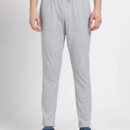 adidas Essentials Grey Melange Regular Fit Sports Trackpants-image-10