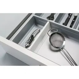 Hafele Ergo-Fit Sky Plastic Silver Grey for 450 mm Cabinet Tandembox, 556.55.523-image-29