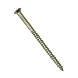 Harrison 100X10 mm Nickle Finish Stainless Steel Wood CSK Slotted Screw, SD-89 (Pack of 100)-image-25