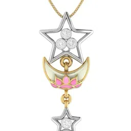 PC Jeweller Rozmin 22 kt Gold Pendant without Chain-image-89