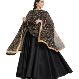 Dupatta Bazaar Black Dupatta image 4