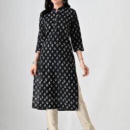 MAURYA Women Ethnic Motifs Thread Work Kurta-image-37