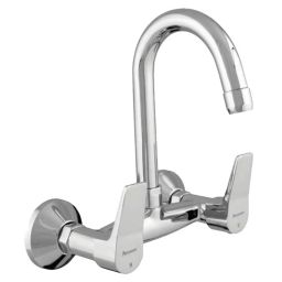 Parryware Sink Mixer (2 Knobs) Aqua Silver Chrome Finish, G5735A1GE-20