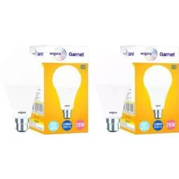 Wipro Garnet 26W Cool Day White Standard B22 LED Bulb, N26001-40