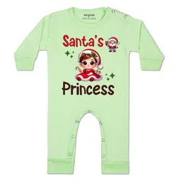 arvesa Santas Princess Printed Baby Rompers-picture-11
