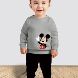 MGRS Kids-Unisex Grey Clothing Set-image-38