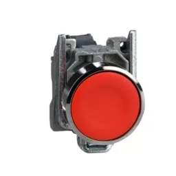 Sibass Electric Flush Spring Return Push Button Diameter 22.5 mm Metal Body Without Contact Element with CE Mark, Red, SE-LAY-BA42 (Pack of 300)-picture-9