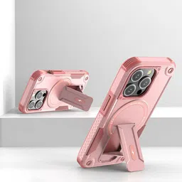 Luxury Kase Magnetic Case With Portable Kickstand Case For iPhone 15 Pro-image-65