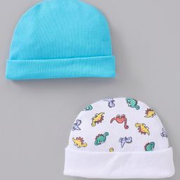 Ben Benny Baby Cap Printed Blue White - Diameter 8.5 cm-20