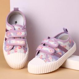 Cute Walk by Babyhug Casual Shoes Velcro Closure - Purple-picture-49