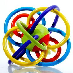 Bitfeex Infant Toddler Rattle Toys 1 Loopi Rattle - Multicolor-18